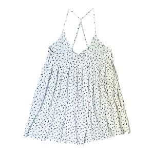 Volcom womens Y2K sundress size S babydoll skater beach coconutgirl boho strappy